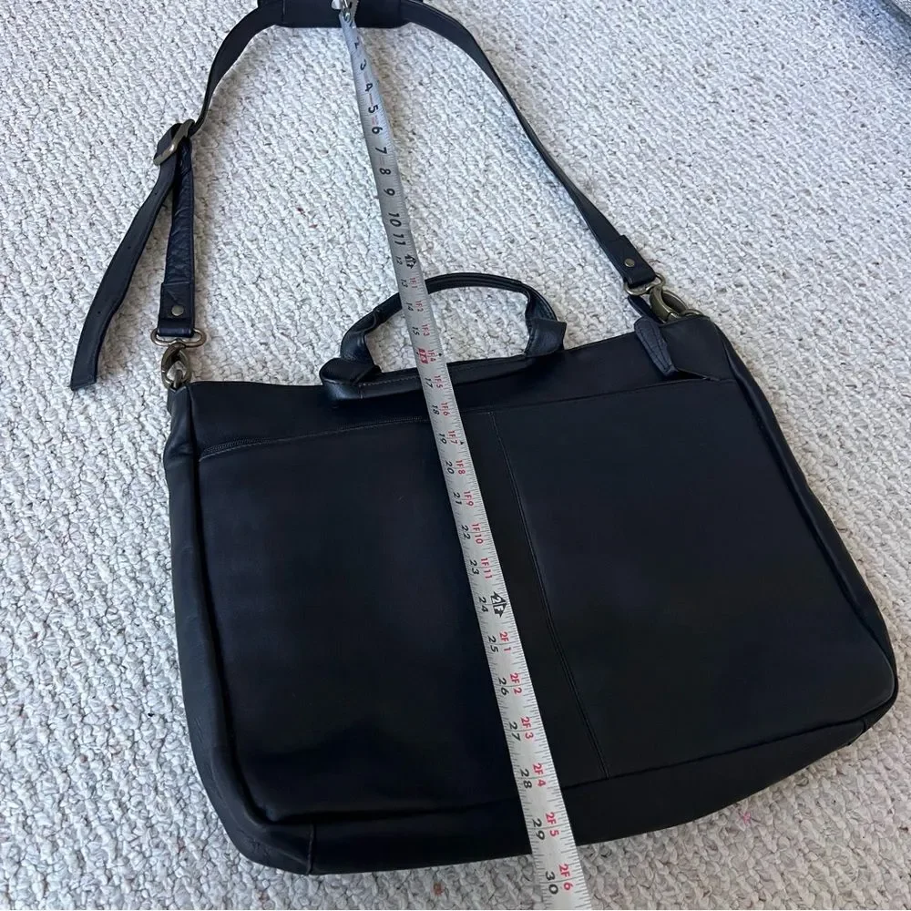 Latico Genuine Leather Laptop Messenger Bag
